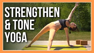 30 min Intermediate Vinyasa Yoga  Full Body Toning [upl. by Adnocahs]