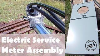 04 Service Entrance Power Pole Assembly [upl. by Samot]