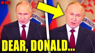 WATCH PUTIN ISSUE TERRIFYING WARNING TO TRUMP [upl. by Silverstein]