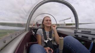 Flight with Polina on glider Blanik L13 [upl. by Cheng]