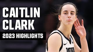 Caitlin Clark 2023 NCAA tournament highlights [upl. by Elliven]