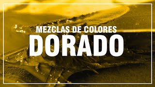 COMO HACER EL COLOR DORADO 🥇 Mezclas de Colores Paso a Paso [upl. by Piotr]