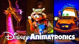 Top 10 Must See Animatronics at Disneyland [upl. by Arihs]