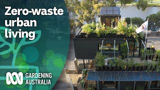 Self sustainable zero waste productive home in Melbourne demonstrates future  Gardening Australia [upl. by Anaerda]