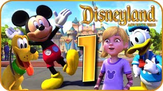 Disneyland Adventures Walkthrough Part 1 PC X360 XB1  Mickey Mouse and Friends [upl. by Toms]