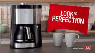 Melitta® Look® V Perfection Filter Coffee Maker [upl. by Ahsie]