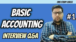 Basic Accounting Interview Questions And Answers  Part 1 [upl. by Wunder615]