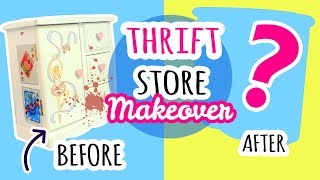 Thrift Store Makeover 2 [upl. by Yanttirb]