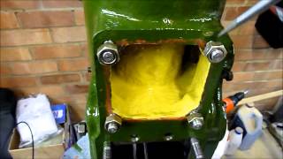 Wolseley WD8 Stationary Engine Restoration video 1 [upl. by Aliet]