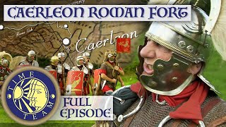 Caerleon Roman Legion Fort In Wales  Time Team [upl. by Leahcimaj824]