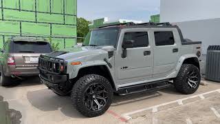 2007 Hummer H2 SUT  Destroyer Gray Edition with Black Ops package [upl. by Tedric]