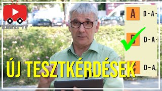 Új kérdések a KRESZvizsgán [upl. by Coral]