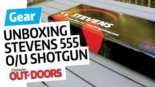 Unboxing Stevens 555 overunder shotgun [upl. by Pancho]