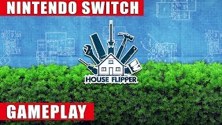 House Flipper Nintendo Switch Gameplay [upl. by Broome]