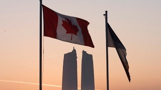 A piece of Canada in France The Vimy monument [upl. by Tocs679]