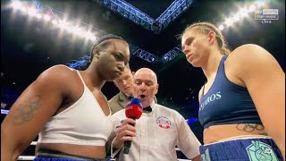 GWOAT CLARESSA SHIELDS VS SAVANNAH MARSHALL  FIGHT HIGHLIGHTS [upl. by Magan]