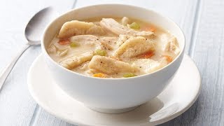 Easy Chicken and Dumplings  Pillsbury Recipe [upl. by Aivuy434]