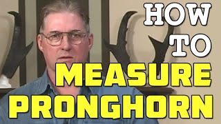 How to Measure a Pronghorn [upl. by Dranel]