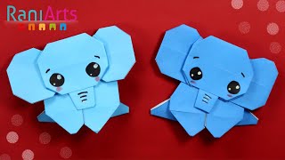 ELEFANTE DE ORIGAMI  Paso a paso [upl. by Palladin]