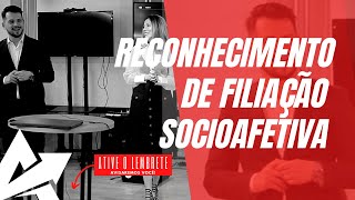 DIREITO DE FAMÍLIA Reconhecimento de filiação socioafetiva [upl. by Annadal]