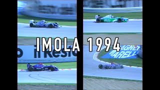 F1 Imola 1994  Qualifying  Ratzenberger Fatal Crash  UNSEEN FOOTAGE [upl. by Priestley]