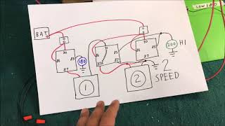 auto electric cooling fan WIRING how to DIY [upl. by Libove]