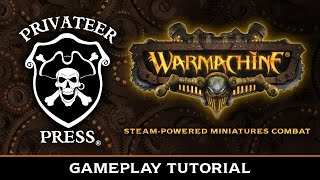 WARMACHINE Gameplay Tutorial [upl. by Ailimac465]