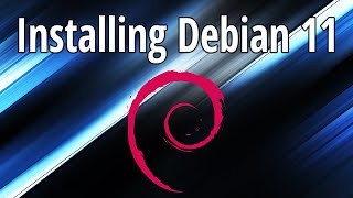 Installing Debian 11 Linux [upl. by Alahcim]