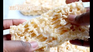 CRISPY amp GOOEY RICE KRISPIE TREATS  KINGCOOKSCOM [upl. by Sillihp]