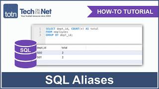 How to use Aliases in SQL [upl. by Dusty227]