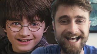 Daniel Radcliffe REACTS to Harry Potter Films’ 20th Anniversary Exclusive [upl. by Tillo217]