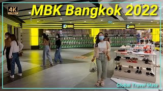 Bangkok MBK Center 2022 Walk Through 🇹🇭 Thailand [upl. by Kayne]