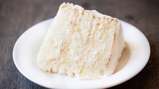 How to Make the Most Amazing White Cake [upl. by Aztiram]