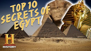 TOP 10 SECRETS OF ANCIENT EGYPT  History [upl. by Salim565]