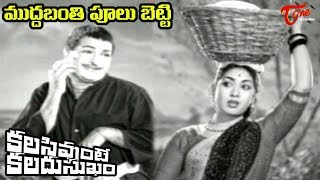 NTR Old Songs  Kalasi Vunte Kaladu Sukham  Mudda Banthi Poolu Song NTR Savitri Old Telugu Songs [upl. by Imogene805]