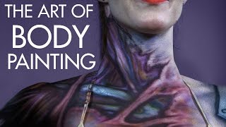 How to Body Paint  The Art of Painting Skin  PREVIEW [upl. by Antonella236]