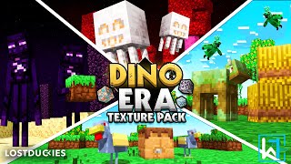 Dino Era  Minecraft Texture Pack [upl. by Lilac]