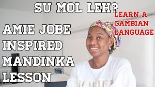 LEARN A GAMBIAN LANGUAGE MANDINKA LANGUAGE LESSON [upl. by Aldredge]