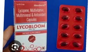 LYCOBLOOM Capsule Lycopene Multivitamin Multimineral amp Antioxidant Capsules [upl. by Ferriter388]