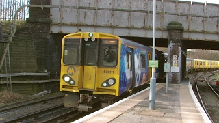 Half an Hour at 216  Birkenhead North Station 1022017  Class 507 508 terminus [upl. by Adamik930]