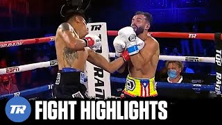 Emanuel Navarrete Puts on A Show Scores 4 Knockdowns Finishes Diaz Retains Belt  FIGHT HIGHLIGHTS [upl. by Garlanda]