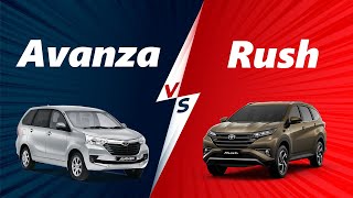 Toyota Rush vs Toyota Avanza What are the differences [upl. by Havard]