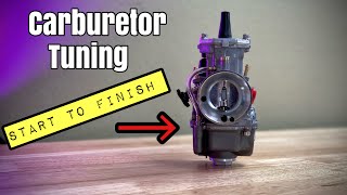 HOW TO TUNE A CARB  CARBURETOR step by step guided [upl. by Aneela]