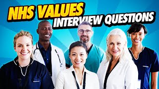 NHS VALUES Interview Questions amp Answers NHS competency based interview questions [upl. by Narhem]