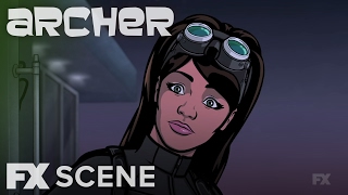 Archer  Season 7 Ep 1 Gravity Scene  FX [upl. by Wollis]