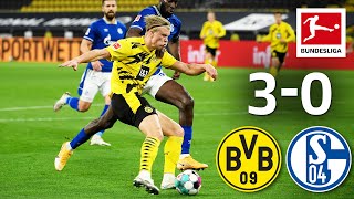 Haaland Scored Again in Derby Win  Borussia Dortmund  FC Schalke 04  30 Highlights  Matchday 5 [upl. by Blumenthal]