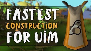 UIM Fossil Island Construction Guide OSRS [upl. by Civ178]