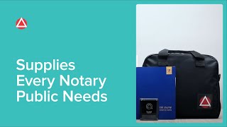 Supplies Every Notary Public Needs [upl. by Gratiana]