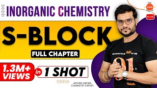 S Block One Shot  NEET Preparation  NEET Chemistry  Arvind Arora Sir  Vedantu NEET [upl. by Akelahs]