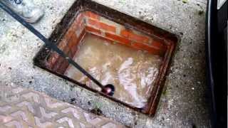 How to clear a blocked panOr drain [upl. by Dunton]